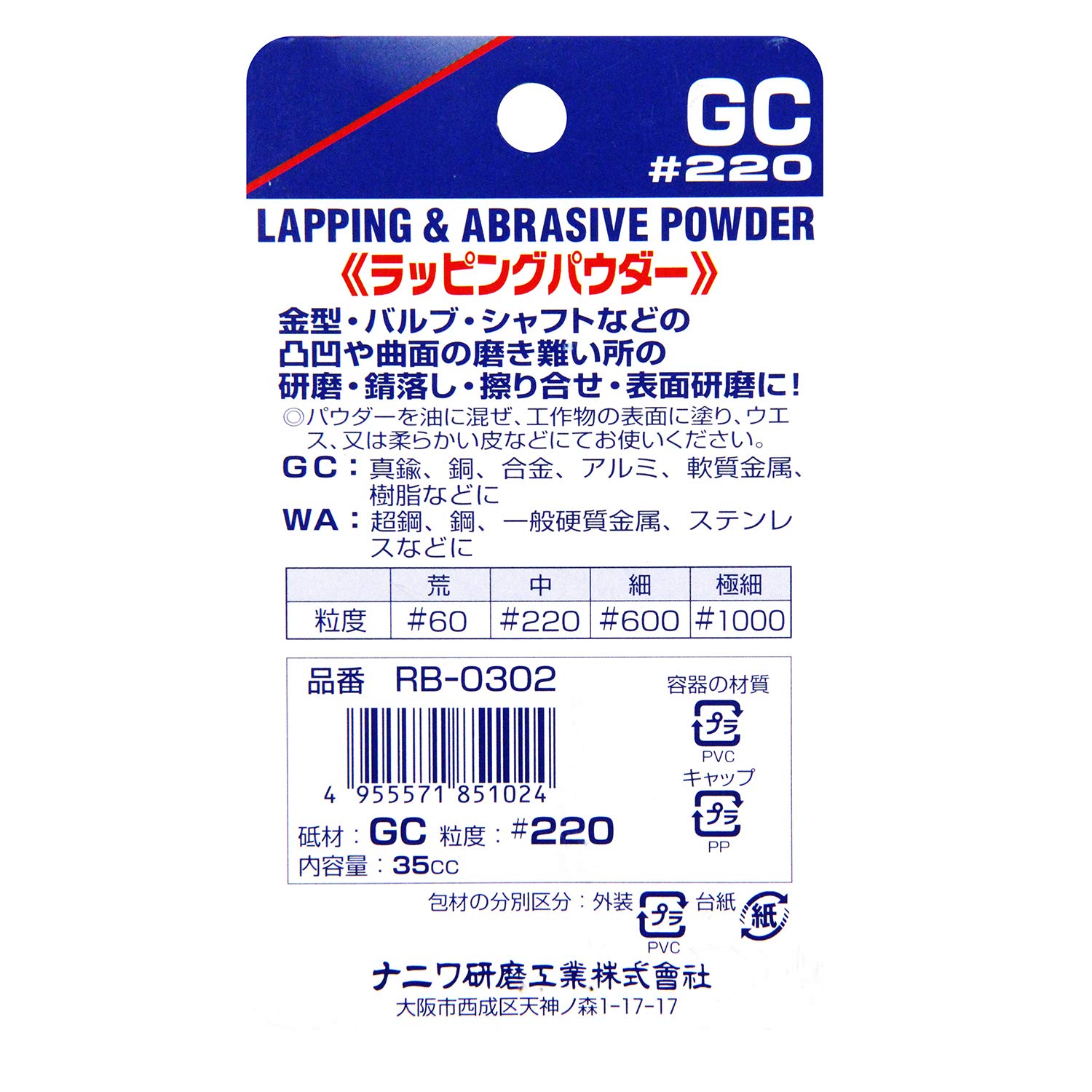 Amazon.co.jp: ナニワ ラッピングパウダー GC220: 車＆バイク